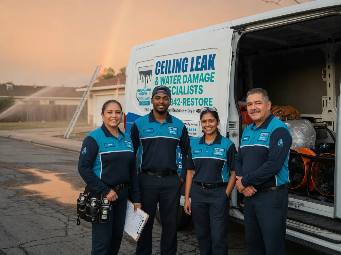 Ceiling Leak Cleanup company in Lyon Station, PA